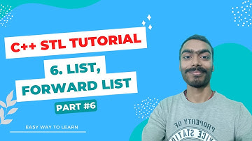 List + Forward List Container || C++ STL Playlist || Competitive Programming