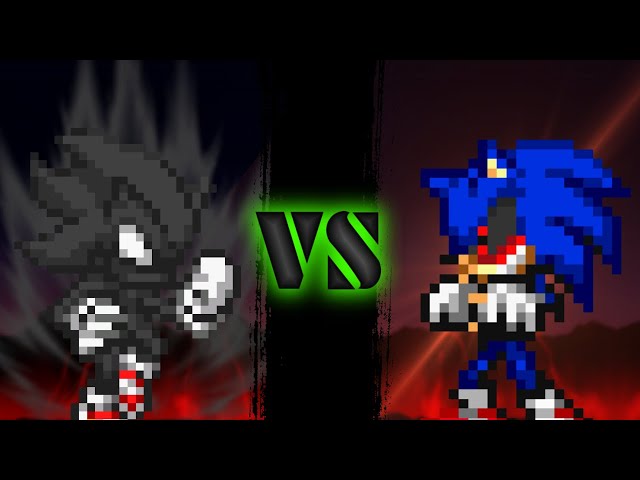 Dark Sonic vs Sonic.EXE 