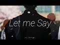 Toshiki Kadomatsu || Let me Say | Lyrics