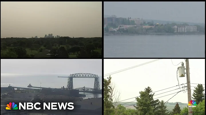 Canadian wildfire smoke threatens air quality across Midwest 