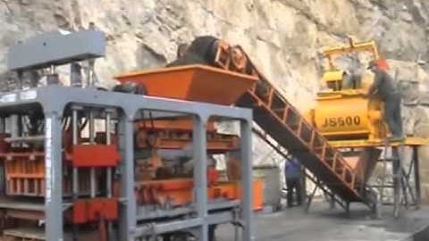 QT6 15 block making machine fully automatic concrete brick forming machine