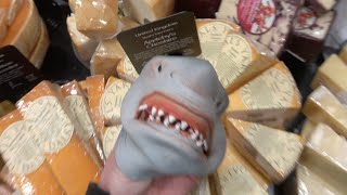Shark Puppet - Eat Cheese