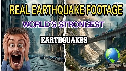 When the Earth Breaks: Real Earthquake Footage 🌍/EARTHQUAKE MOMENTS/THE EARTH SHAKES