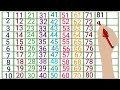 🍬🍭 Counting 1 to 100, ginti 1234, one two hundred, ,#counting1to100 #preschoollearning#123 #counting