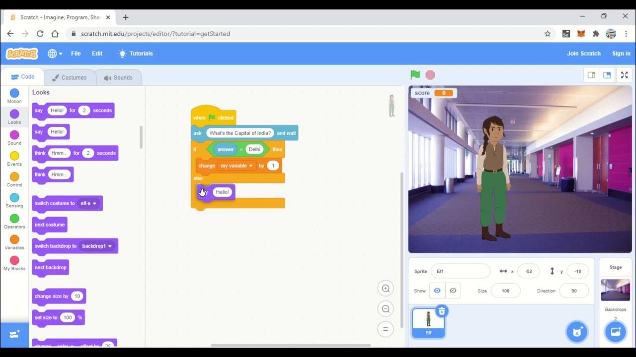 Scratch programming Quiz Question and Answer YouTube
