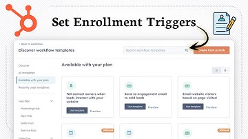 How To Create & Edit HubSpot Enrollment Triggers