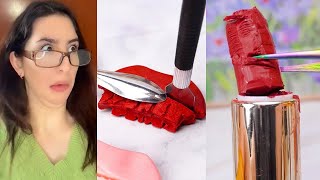 #1 ASMR Reparación De Maquillaje Satisfactoria l NUEVOS TIKTOK DE LEYDIS l Historia De Comedia