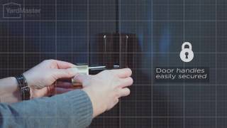 Yardmaster Castleton Metal Shed AEYZ Range