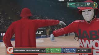 NBA 2K23 NEXTGEN jabbawockeez half time show