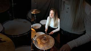 Porcaro Shuffle - Rosanna by Toto #shuffle #jeffporcaro #drums #drummer #groove #drumcover #drumgirl