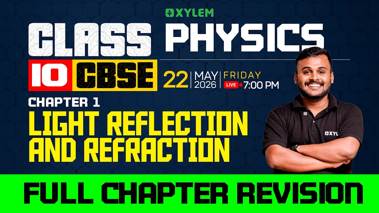 Class 10 CBSE Physics | Chapter 1: Light Reflection and Refraction ...
