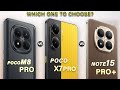 Redmi Note 15 Pro+ Vs Poco M8 Pro Vs Poco X7 Pro | Which One is Better?