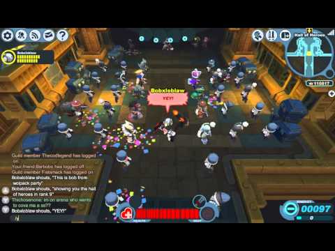 Spiral Knights Mission System Vanguard Hall Of Heroes by BobxLoblaw