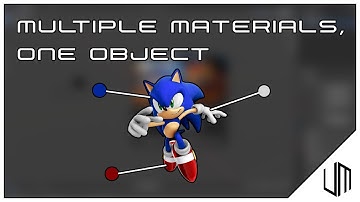 How to ASSIGN MULTIPLE MATERIALS to ONE OBJECT | Blender to UE4