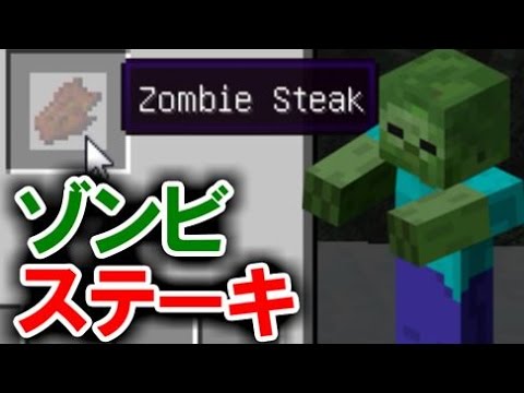 Mod紹介 腐った肉を焼いたら意外と美味しかった件 マインクラフト Youtube