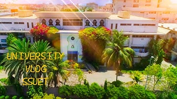 University vlog SSUET                                                           Sir Syed university 
