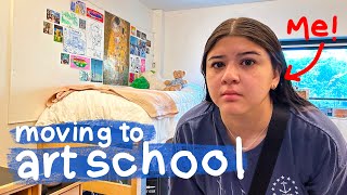 RISD movein vlog!!