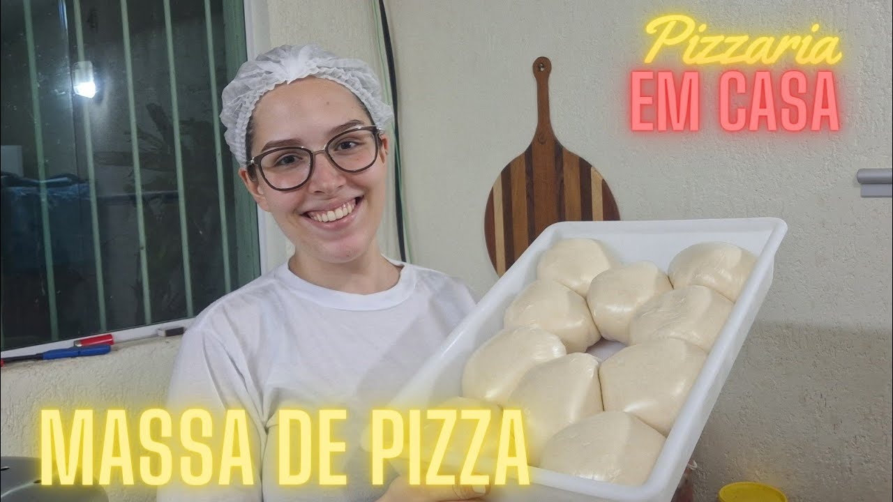 RECEITA DE MASSA PARA PIZZA I PIZZARIA DELIVERY EM CASA I #370