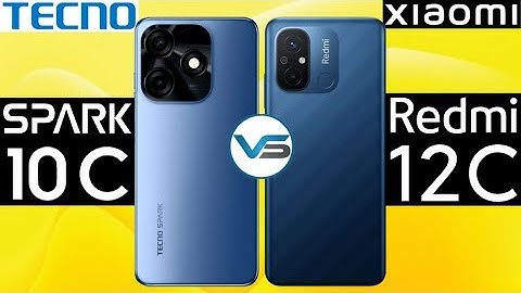 Tecno Spark 10C VS Xiaomi Redmi 12C | Xiaomi Redmi 12C VS Tecno Spark 10C | Tecno Spark 10C