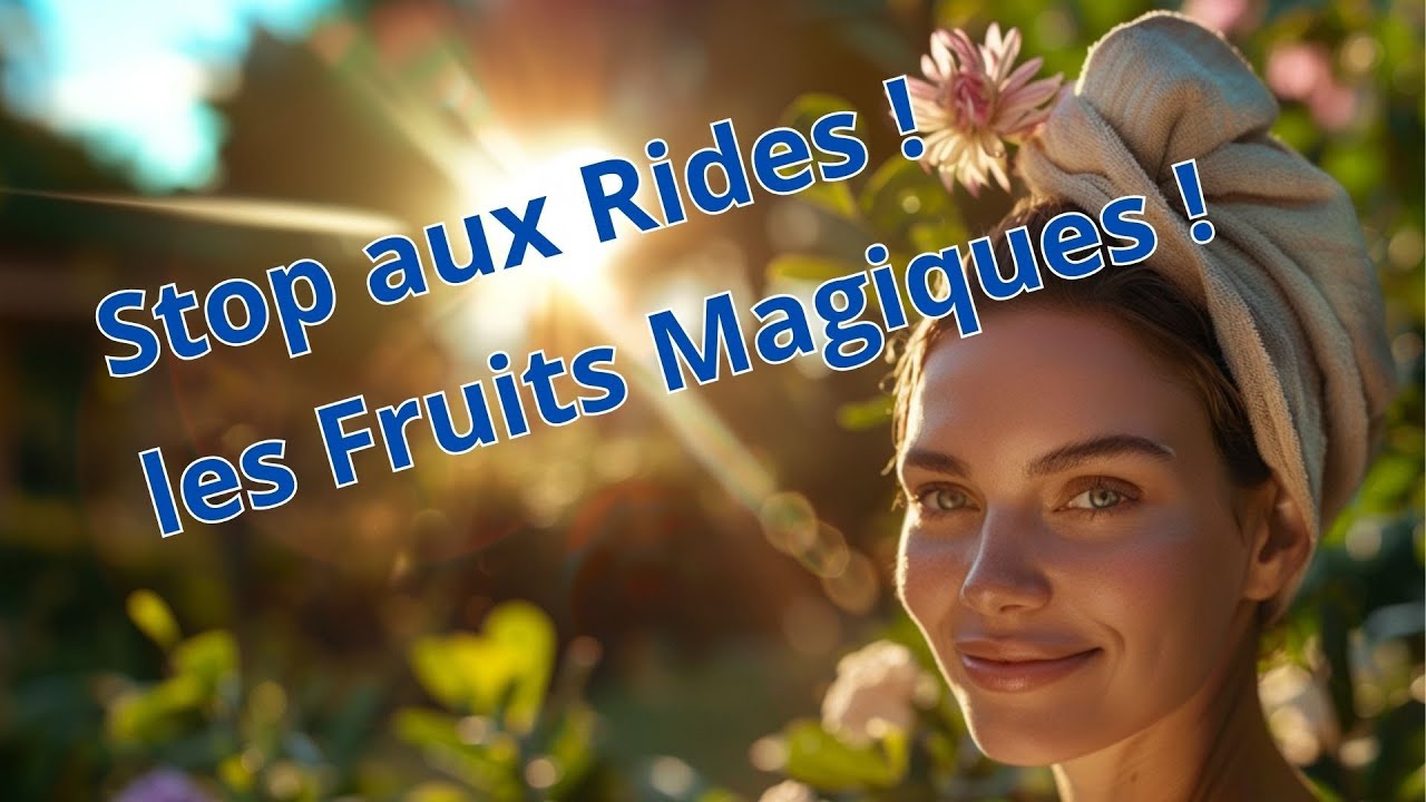 STOP aux RIDES : 4 Fruits Magiques pour Effacer les Rides Naturellement ...