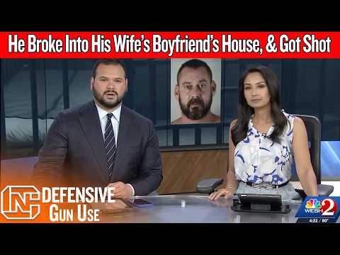 He Broke Into His Wife’s Boyfriend’s House… And Got Shot