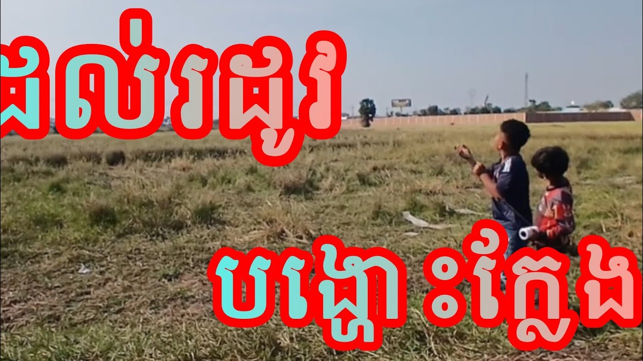 ដល់រដូវការបង្ហោះខ្លែងហើយនឹកកាលពីខ្លួននៅក្មេងបង្ហោះក្លែងតាមវាស្រែ