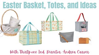 Square Utility Tote from Thirty-One with Andrea Carver 