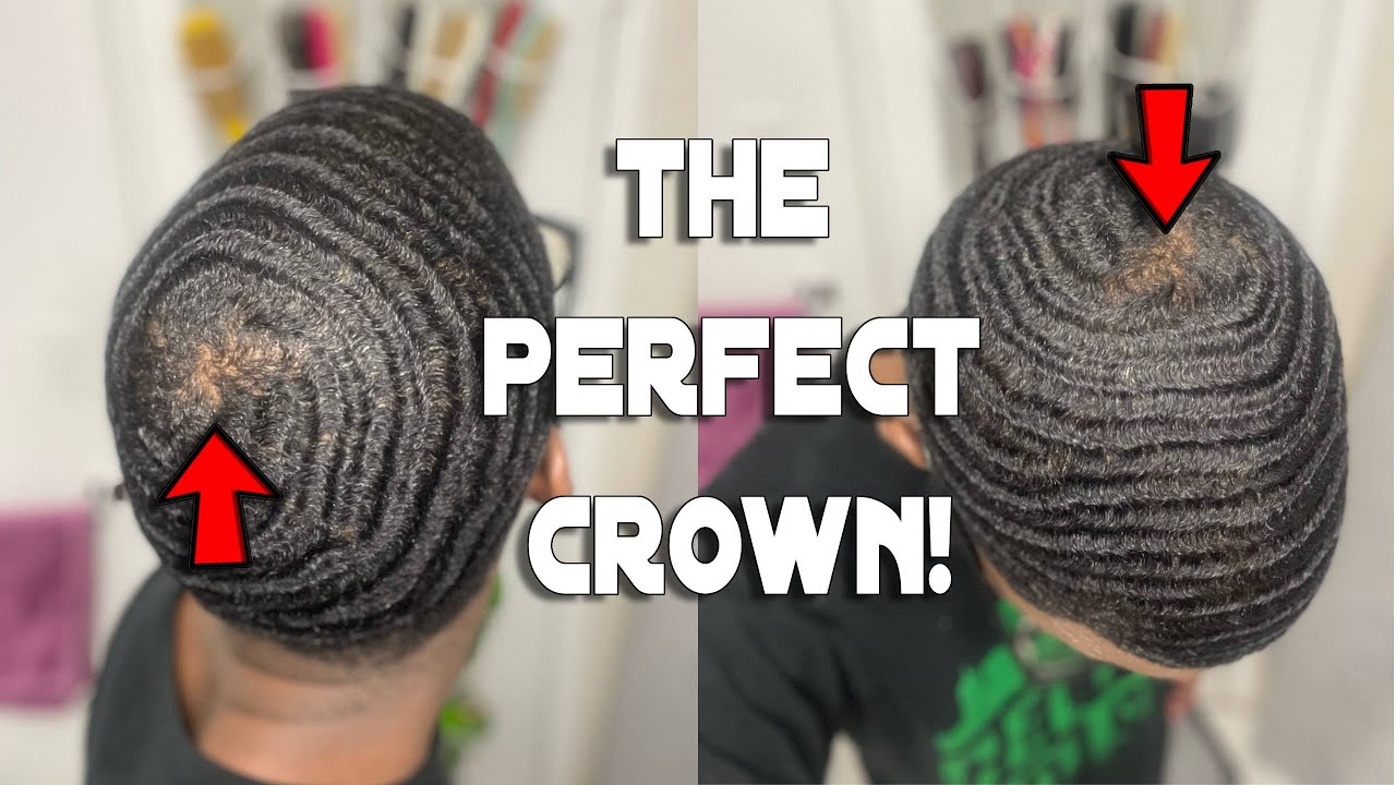 How to Form The Crown Area for 360 Wave Beginners! - (Circle Crown