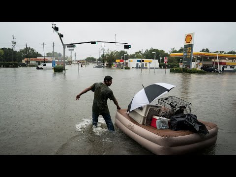 FEMA officials hold news conference following Hurricane Harvey