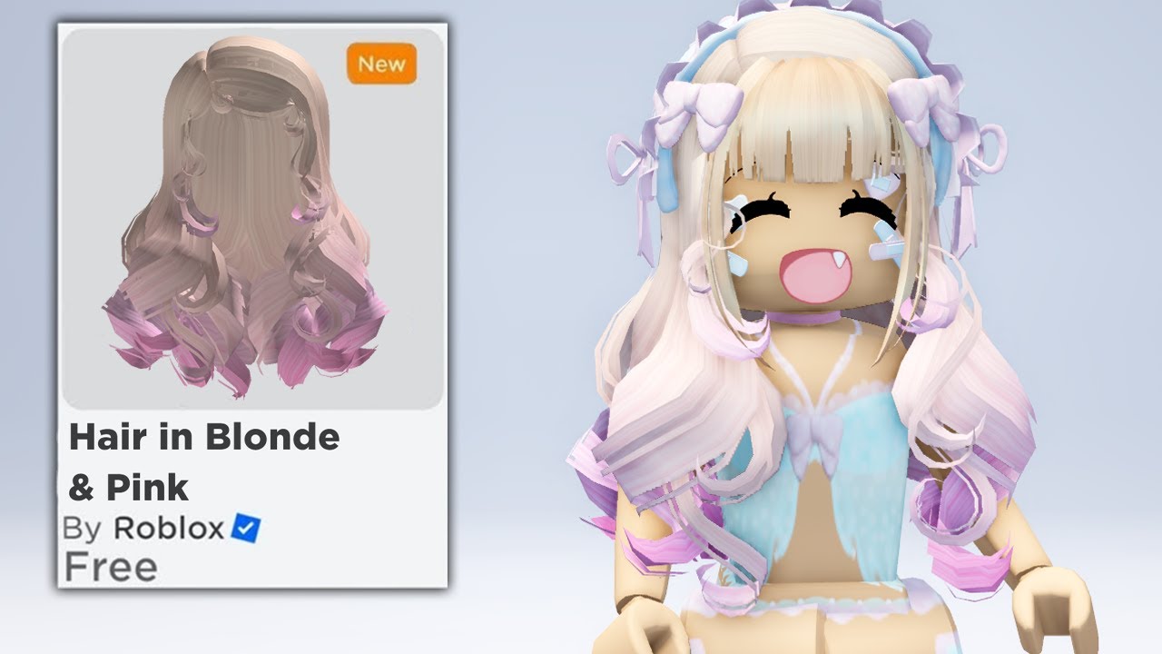 dhill on X: 🚨NEW ROBLOX FREE LIMITED releasing this hair on august 2nd at  5pm EST / 10pm BST 💗 follow + turn on notifs to be reminded ! item link