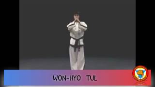 Won-Hyo Tul, Taekwon-Do It Oficial - Grupo Oh Do Kwan
