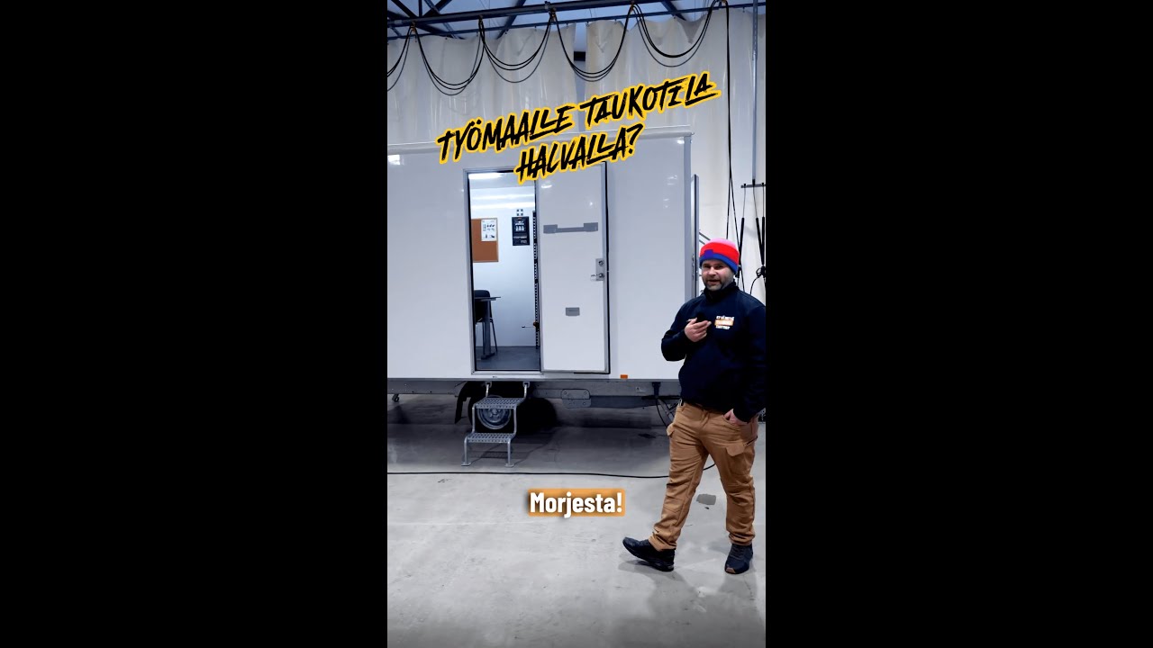 MYYDÄÄN! 6hlö taukovaunu + wc halvalla. Tämä yksilö.