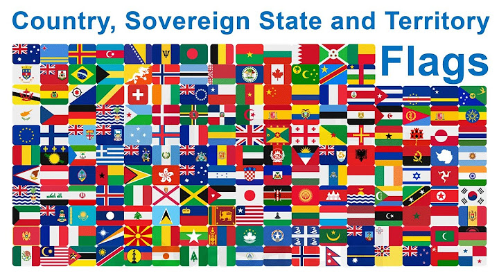 Emoji Meanings Part 49 - Flags of Countries, Sovereign States and Territories | English Vocabulary