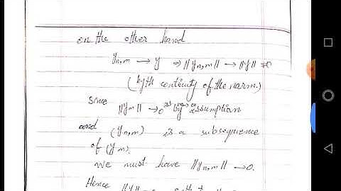 Functional Analysis Lecture 1c by M Javed Hashmi