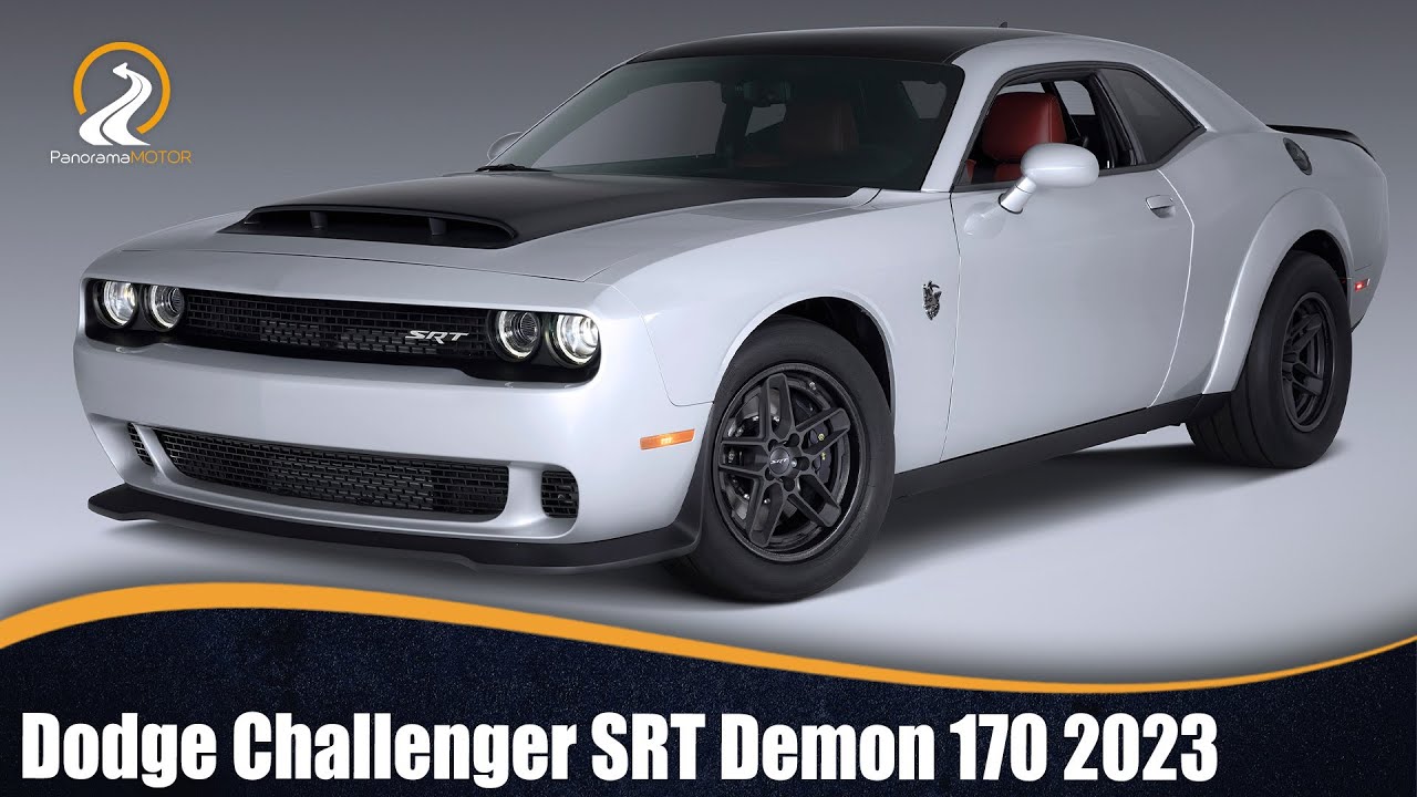 Dodge Challenger SRT Demon 170 2023 | UNA BESTIA QUE LLEGARÁ A EUROPA