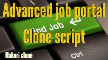 Readymade php Job portal clone script Nakuri clone Job Listing Script | Job Portal Script | Features