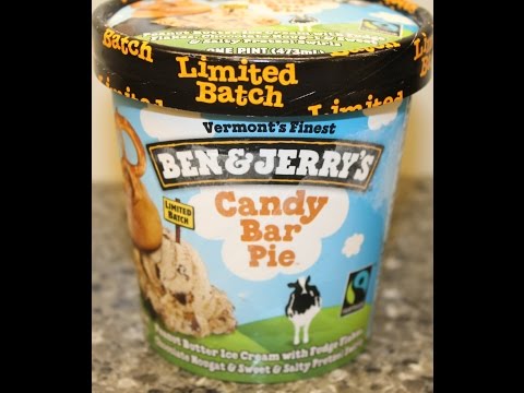 Ben & Jerry's: Candy Bar Pie Ice Cream Review