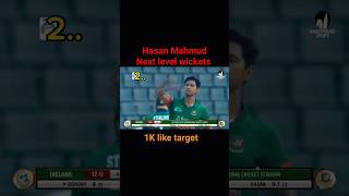 Hassan Mahmud next level wickets.   Bangladesh cricket player.  cricket news