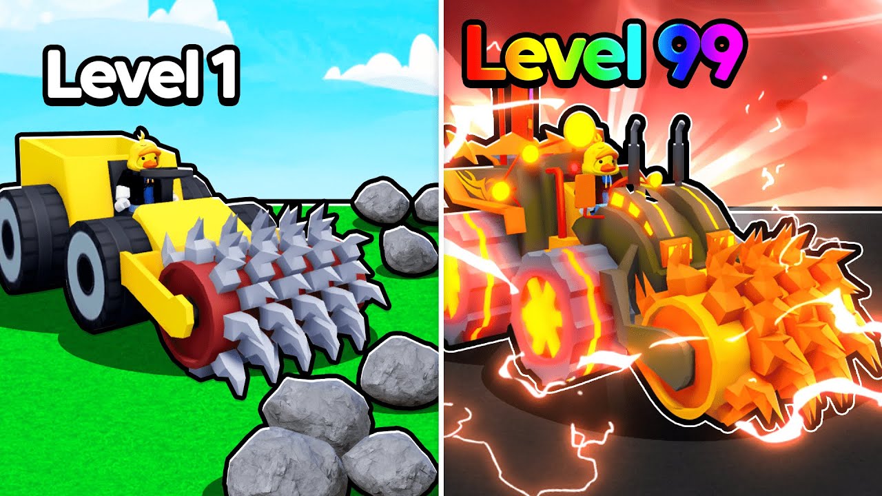 I Unlocked MAX LEVEL Mining Machine in Roblox Stone Miner Evolution!