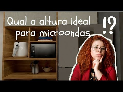 Vídeo: Onde Colocar O Micro-ondas Na Cozinha: Opções De Colocação Em Um Espaço Pequeno E Grande, Foto
