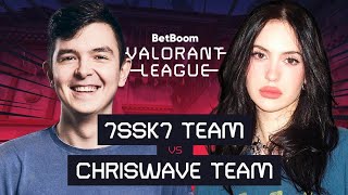 7ssk7 Team VS Chriswave Team. BetBoom VALORANT League: Fall
