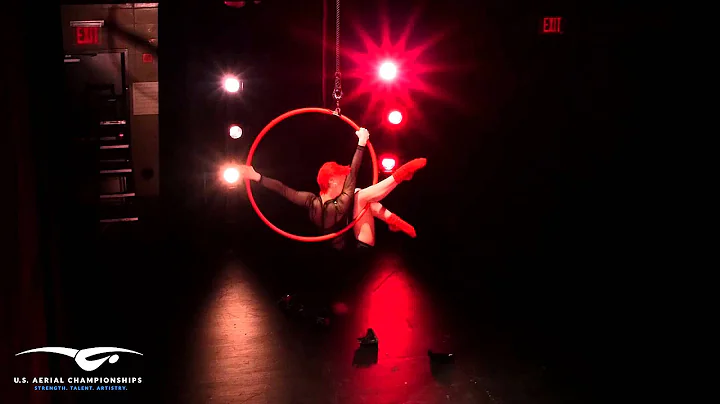 Rebekah Burke. 2015 Women's Lyra U.S. Aerial Champ...