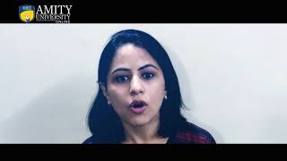 Natasha | Student Testimonials of Amity University Online