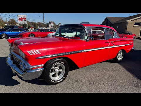 Test Drive 1958 Bel Air 2 Door Hard Top SOLD FAST 34 900 Maple Motors 3300