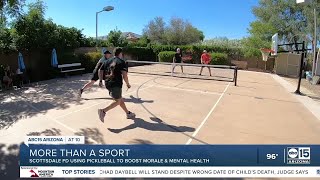 Scottsdale FD using pickleball to boost morale and mental health