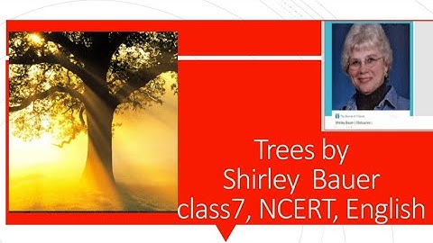Class 7 English Chapter 5Poem Trees| Trees Poem Explanation Class 7 | Class 7 English|Honeycomb
