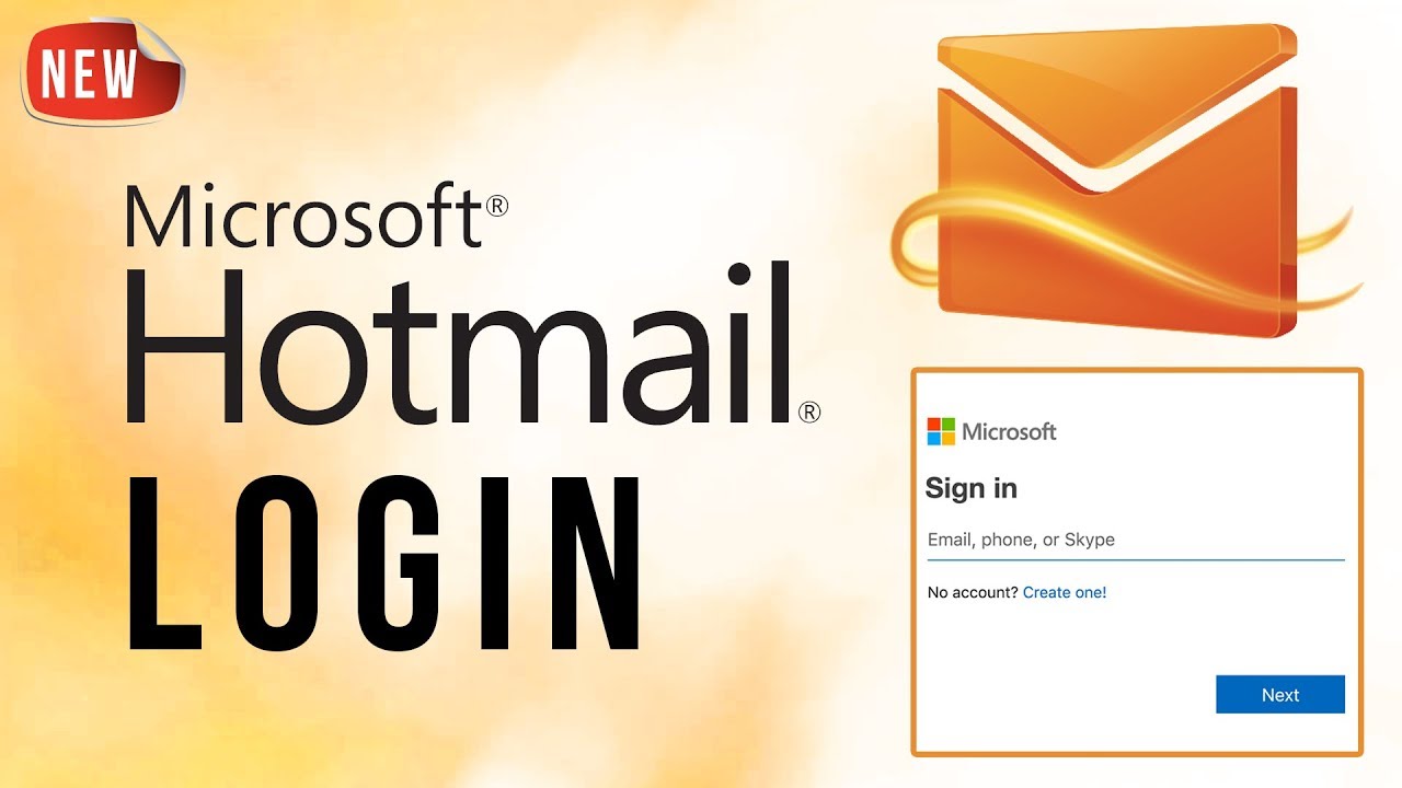 Hotmail Login 2018 How To Sign In Hotmail Email Account In 2 Minutes