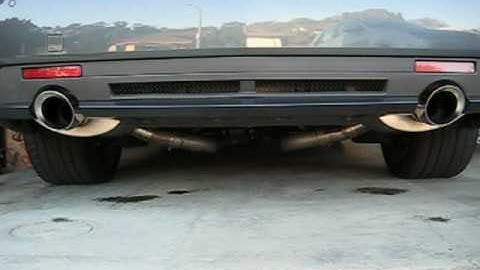 2009 Cadillac CTS-V with Corsa Touring mufflers