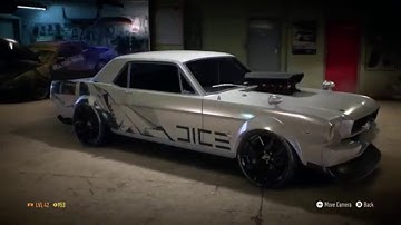 Dice and Frostbite Wrap for Ford Mustang 1965 (NFS 2015)
