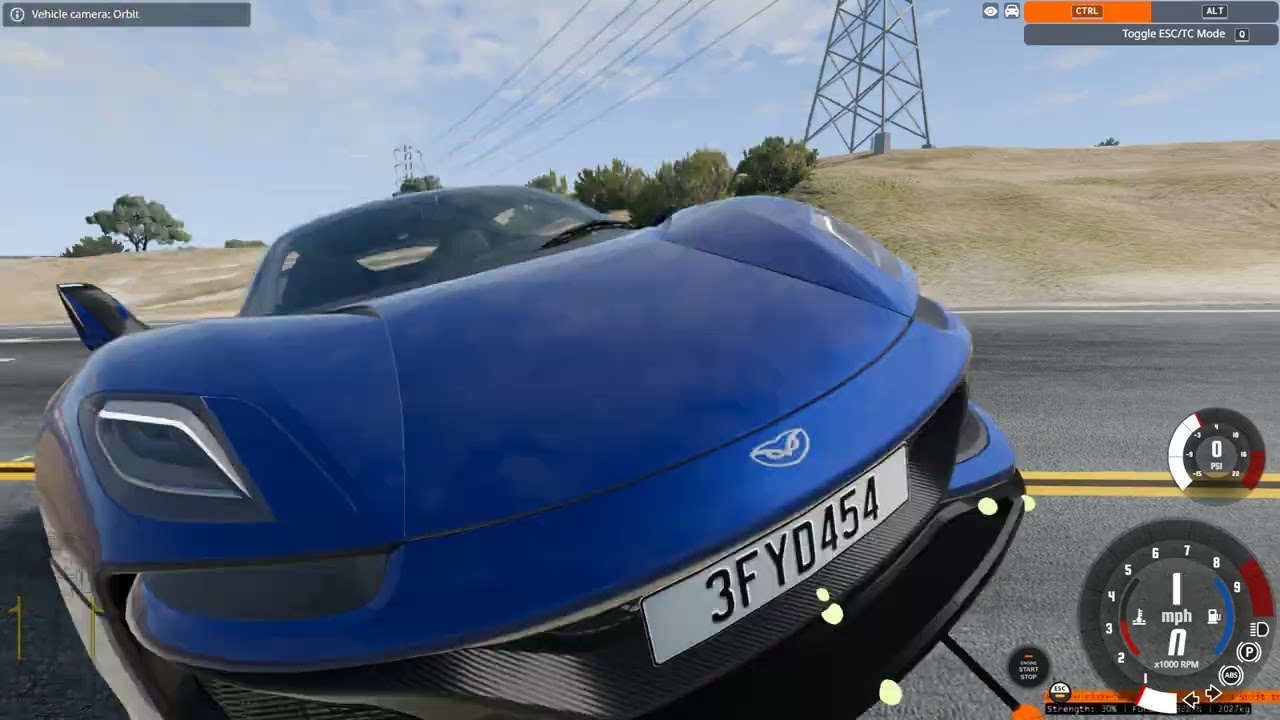 my first beamng drive video